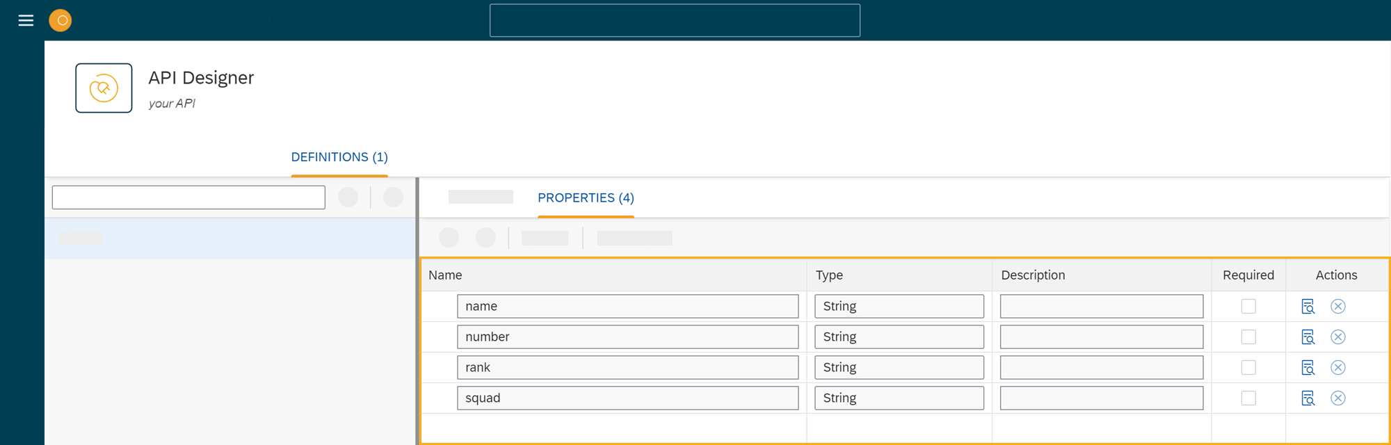 api designer properties example