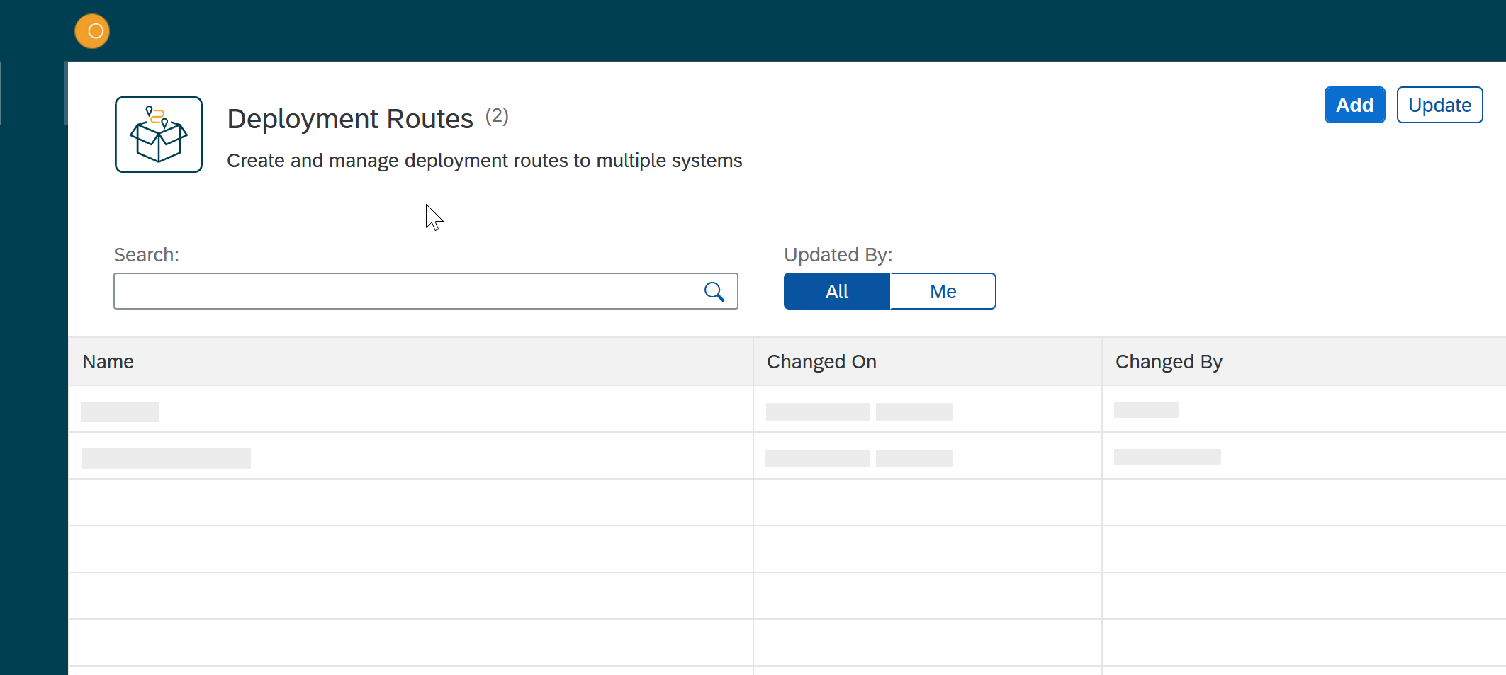 deployment routes overview