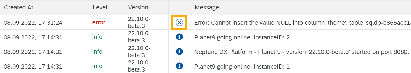 monitoring system logs logicon