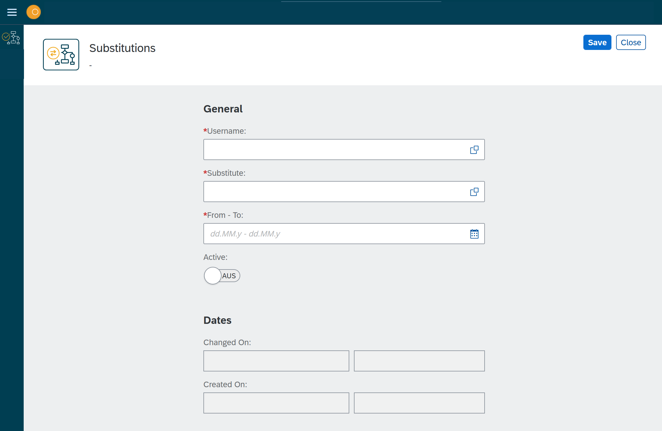 workflow substitutions add