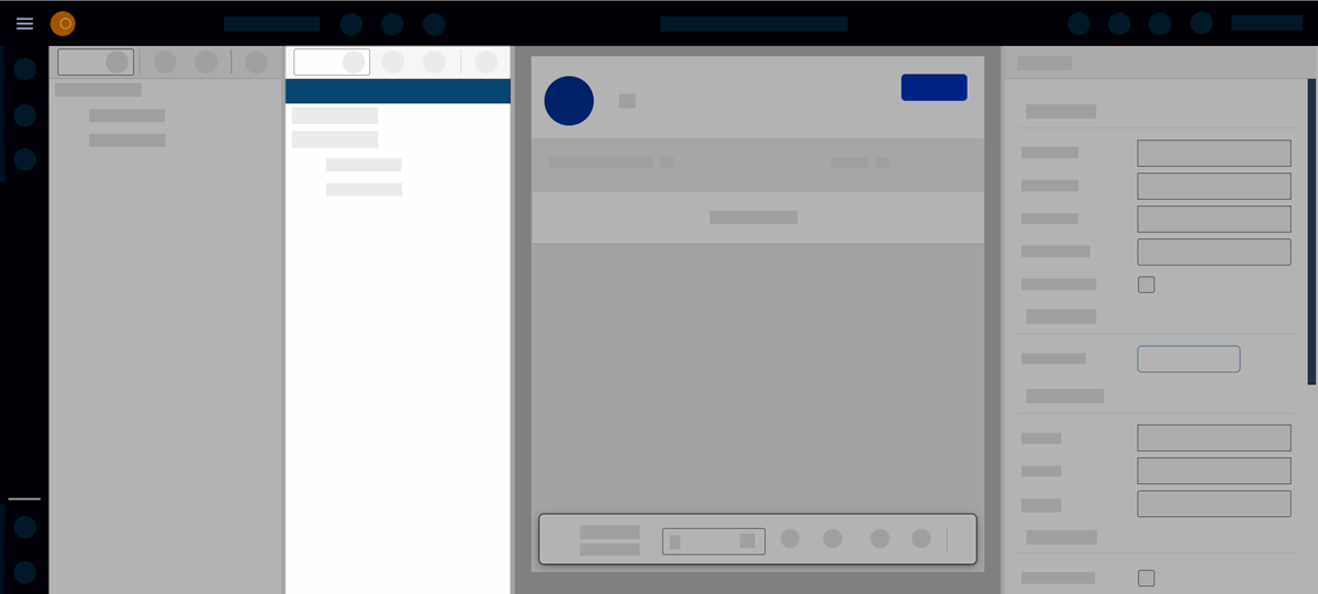 adaptive designer user interface application tree