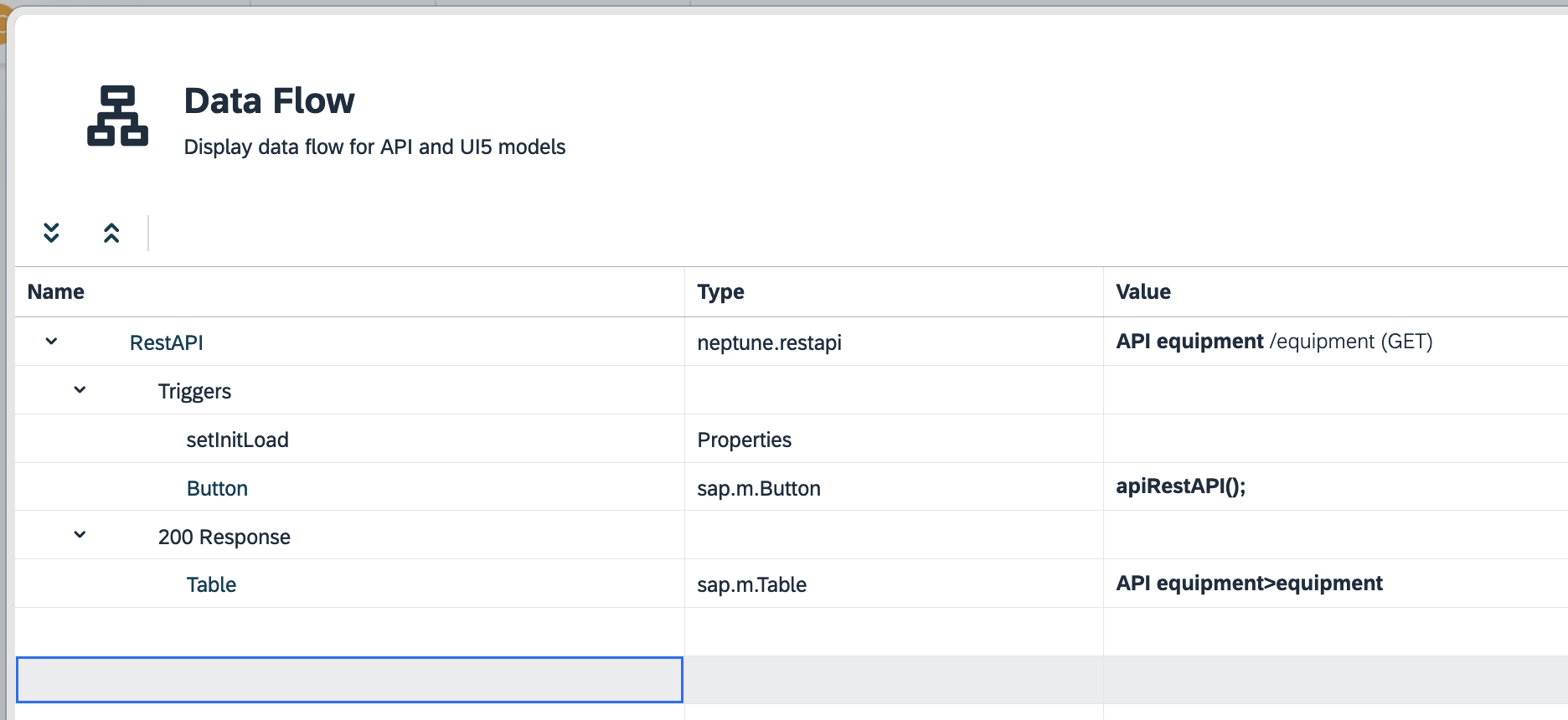 app designer preview dataflows