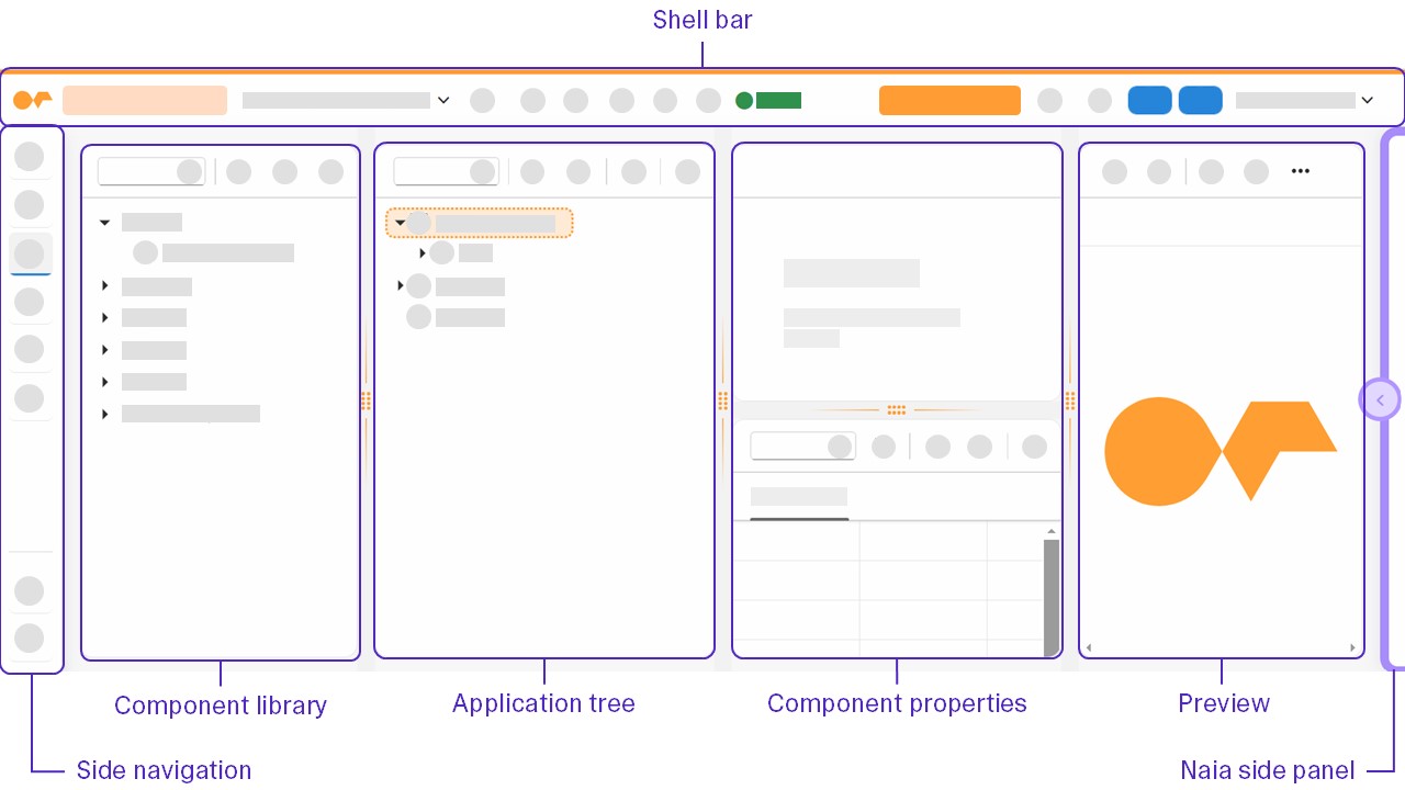 app designer ui at a glance