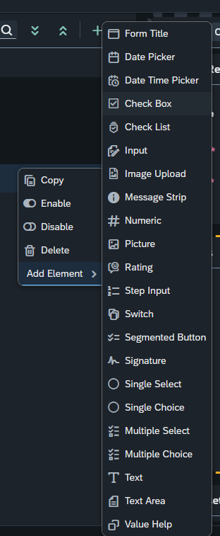 neptune form designer elements