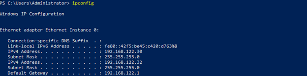 set up default ports redirect 1