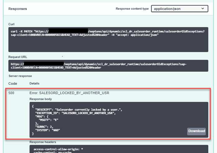 exceptionHandling Example SY SUBRC SwaggerRaise