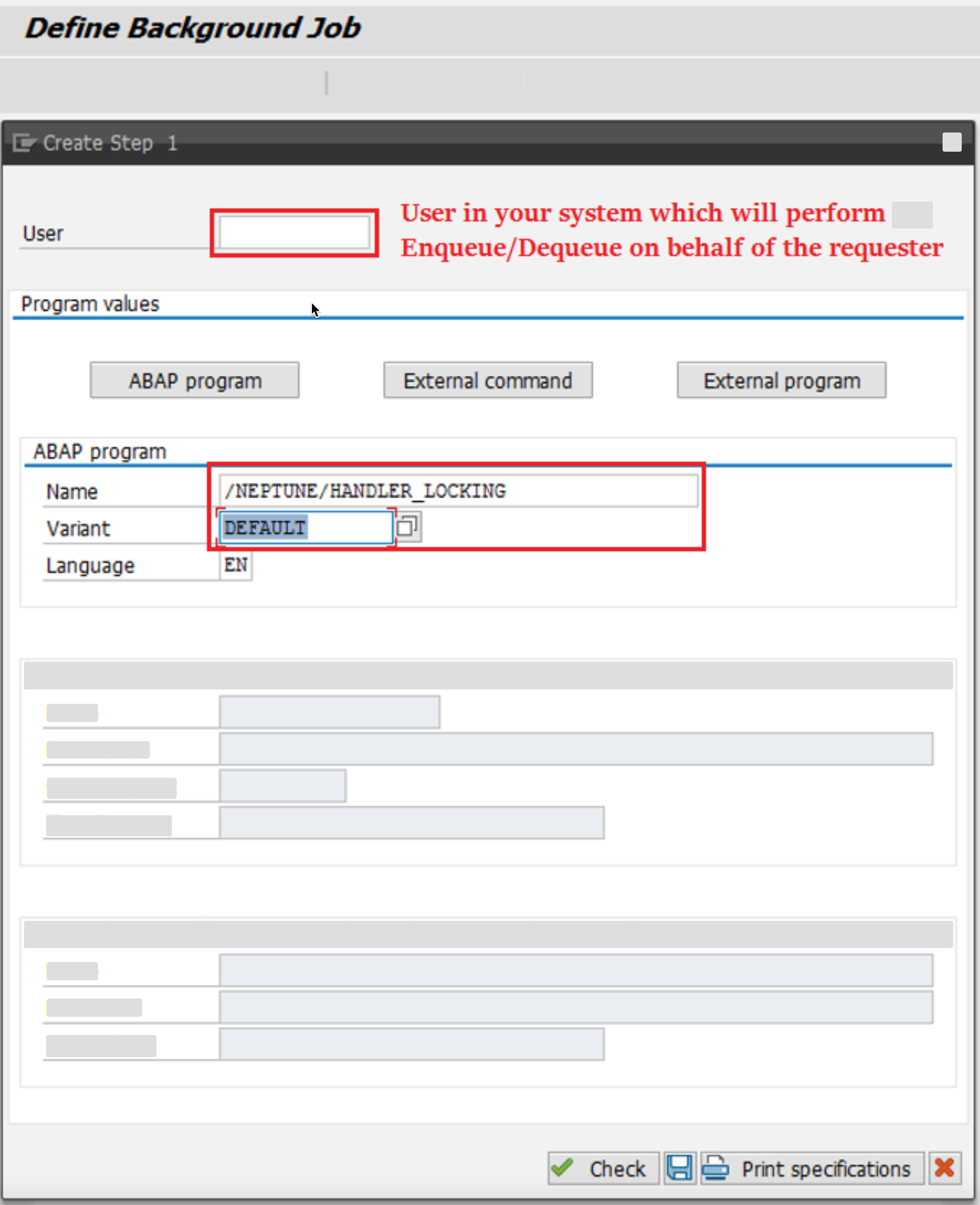 sap edition lockhandling 7