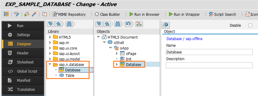 sap database appsync 0