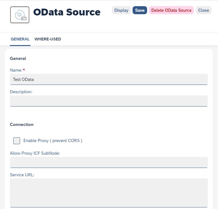 odata config