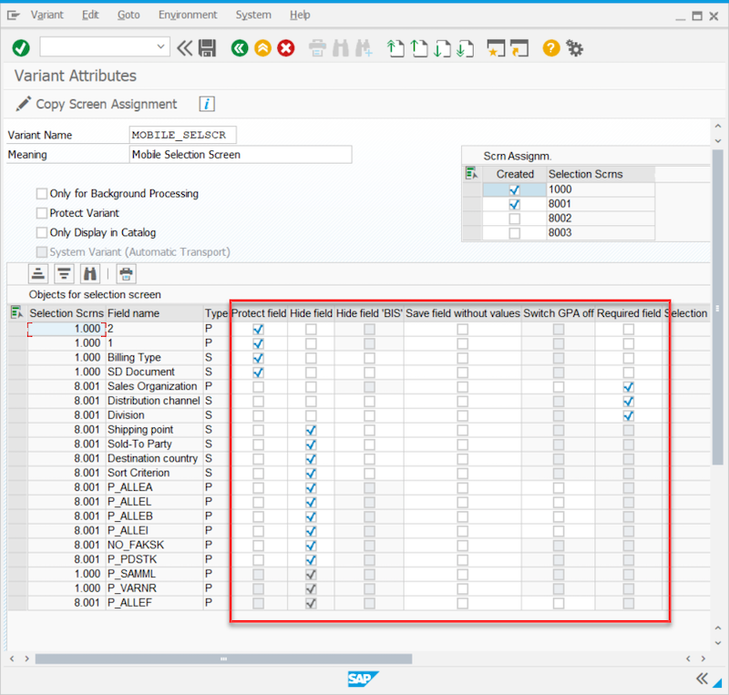 api factory variant attributes