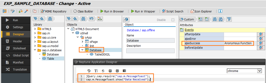 sap database appsync 6