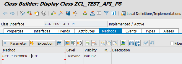 api designer methods