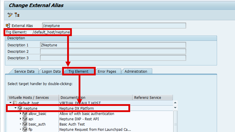 launchpad external alias 5