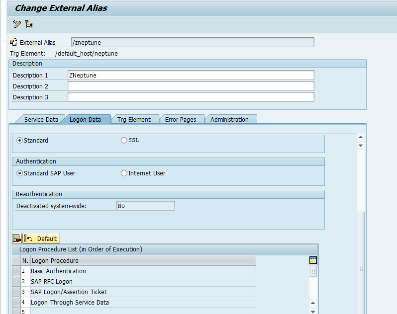 launchpad external alias 6