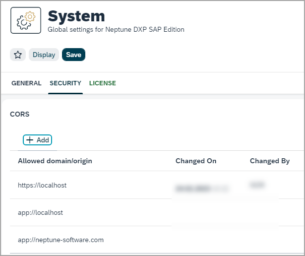 23.10.0000 cors system settings