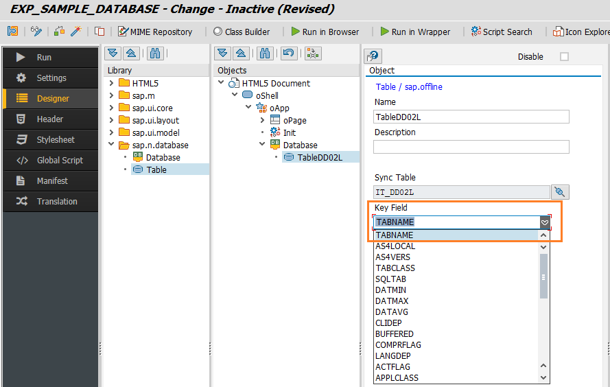 sap database appsync 4